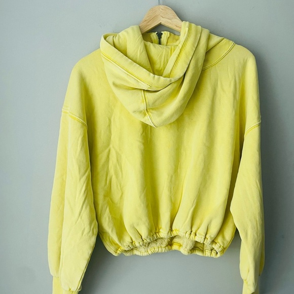 Free People Movement Lemon Cropped Hoodie - Picture 6 of 7
